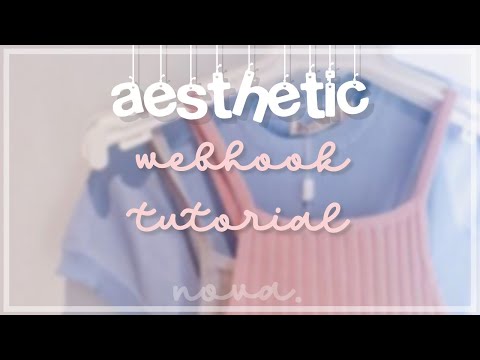 🩹 ::  "aesthetic" webhook tutorial ─ how to mention roles, users, and more !