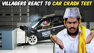 Villagers React To Car Crash Test ! Tribal People React To Car Crash Test Fails