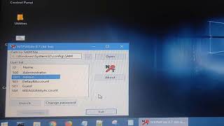 reset password windows 10