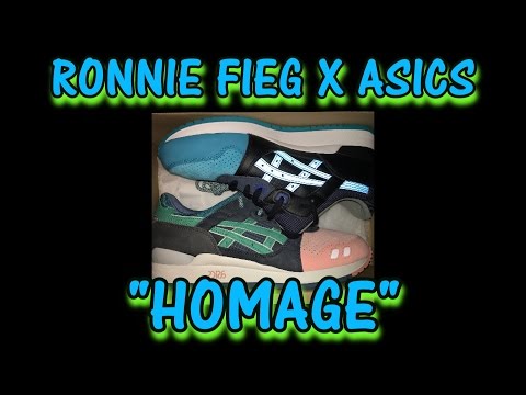 RONNIE FIEG x ASICS "HOMAGE" REVIEW AND ON FOOT LOOK