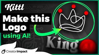 How to create an AI LOGO DESIGN using Kittl!