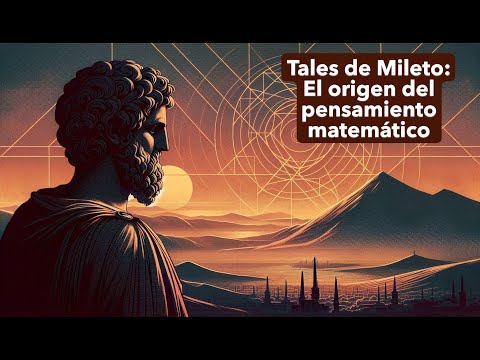 Tales de Mileto — El origen del pensamiento matemático | Historia de las Matemáticas