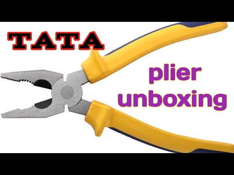 Tata plier unboxing....