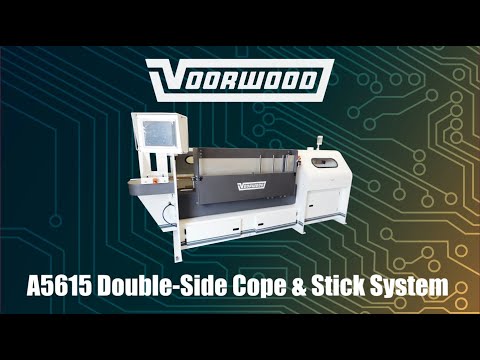 Voorwood's A5615 Double Side Cope & Stick System