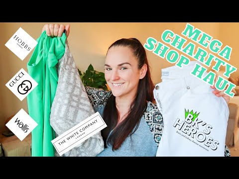Mega Charity Shop Haul | Thrifting | Huge Bargains | September 2021