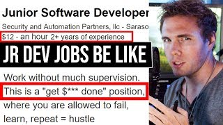 GARBAGE PROGRAMMING JOBS 3 | Jr. Developers #grindreel