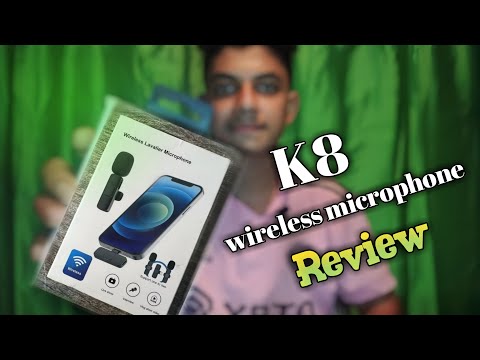 K8 wireless microphone review