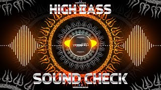 EXTREME BASS TEST | HIGH ALERT BASS SWEEP | SOUND CHECK | YOGESH SHEJULKAR
