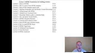 007 Introduction to learning html Web Development Course