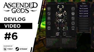 Ascended Gods Developer Vlog #6 UI & Environment update!