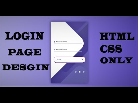 Modern Login Page Design for Begineers | Dev Maddy | HTML & CSS #css #design #trending