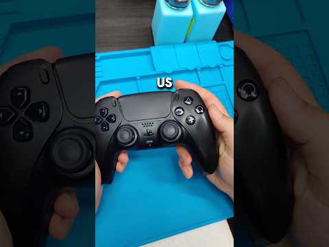 Hall effect, mouse click triggers, and upgraded battery install for a PS5 controller #ps5