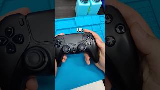 Hall effect, mouse click triggers, and upgraded battery install for a PS5 controller #ps5