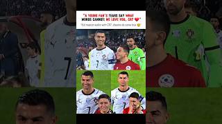 Tear say 😐 what words cannot 😊 #ronaldomascot #cr7 #cr7fan #portugalvsarmenia #wcqualifiers #soccer