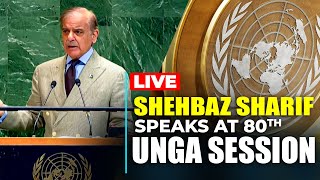 Pakistan’s Prime Minister Shehbaz Sharif speaks at 80th UNGA Session | New York | USA