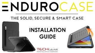 TECHGEAR ENDURO CASE Installation Guide - iPad 10th Generation 10.9"