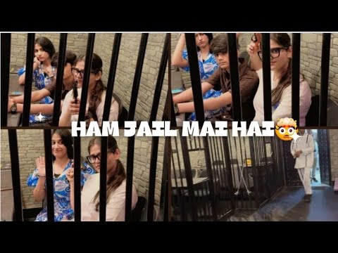 Police station 😋 andr enter krte hi we are shocked 😲 lots of fun 😍#restaurant #love
