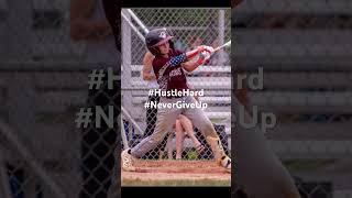 #baseball #hustleharder #nevergiveup #baseballbat #mlb