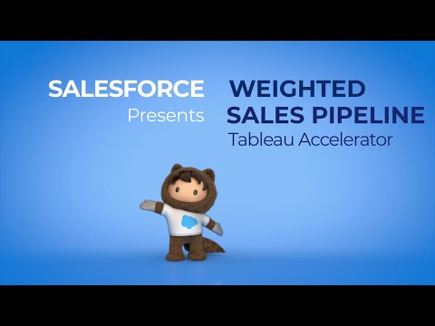 Tableau Accelerator: "Weighted Sales Pipeline"