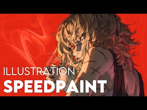 ILLUSTRATION TIMELAPSE - "Humble" by vey3st