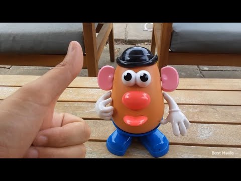 Experiment - Mr Potato head in a washing machine