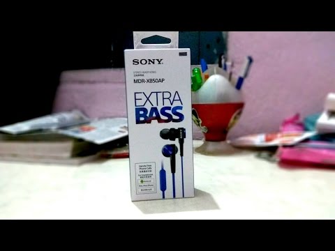 Sony MDR XB50 AP Extra Bass Earphones Review!