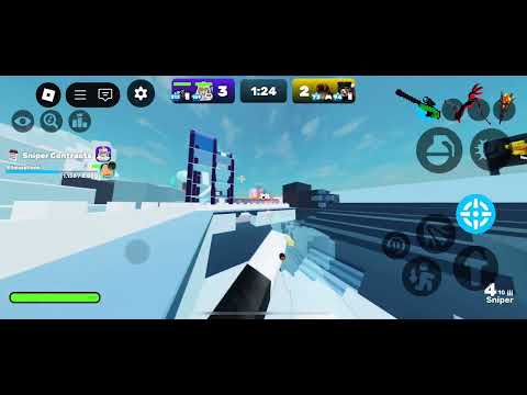 First time on mobile Roblox rivals ( shout out to my friend )