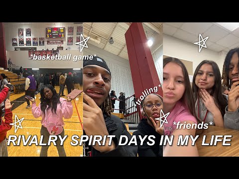 RIVALRY SPIRIT DAYS IN MY LIFE 🏀🐐 *fun days in my life, friends + chaotic life* | ryylann