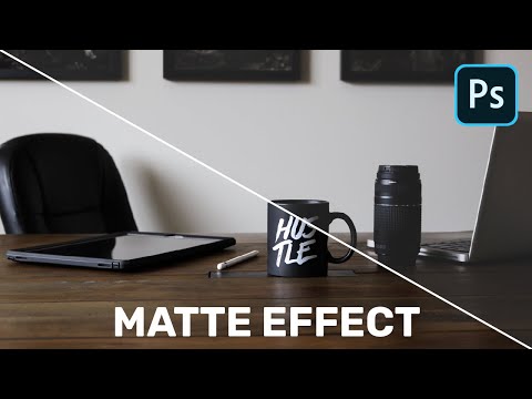 Photoshop 2021 | Matte finish Effect #shorts