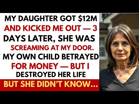 “My Daughter Got $12 Million — Then Kicked Me Out. 3 Days Later, She Was Begging For My Help.”