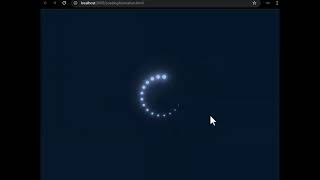 How to Create a Loading Animation Effect with HTML & CSS   Full Tutorial