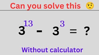 Nice Exponent Math Simplification by Human Attempt