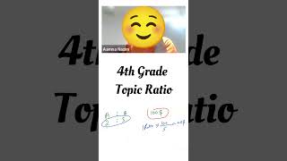 4th Grade Topic Ratio #GCSE #IGCSE #APMath #MathsHonours #PreCalculus #Calculus #k-12 #university