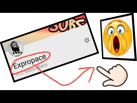 Only first name in your youtube channel | How to make channel name one word / Android-2019