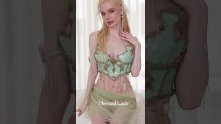 #mermaid lucia official #fashion #dress #corsetmaking #corset #ravefit