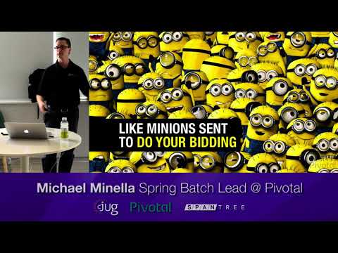 Michael Minella on Data Microservices with Spring Cloud Stream, Task, and DataFlow
