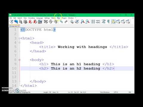 Level 1 HTML & CSS - HTML Headings