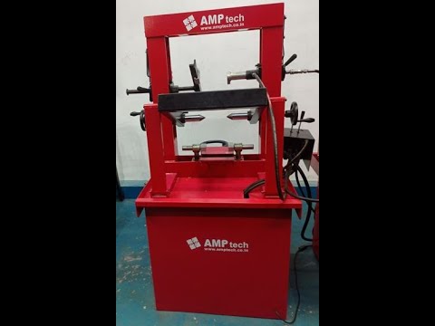 Motorcycle alloy wheel repair By AMP tech, www.amptech.co.in