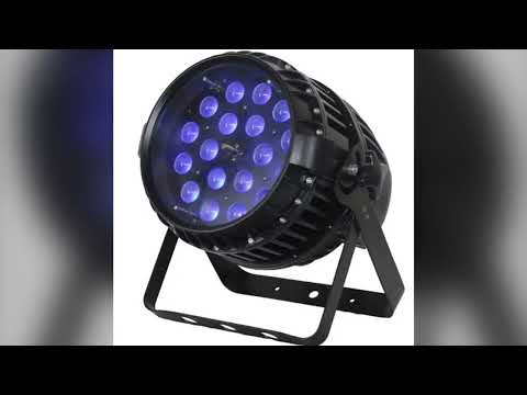 Zoomable 18x18W RGBW-AUV 6in1 Par light outdoor IP65