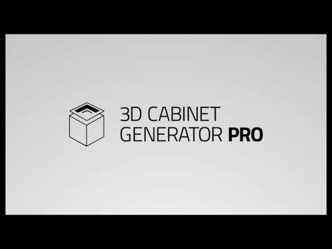 3D Cabinet Generator Pro Metric and Imperial