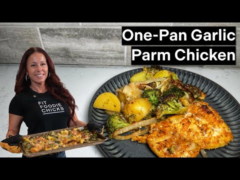 👉 ✨ GARLIC PARMESAN SHEET PAN CHICKEN | High-Protein Dinner (SUBSCRIBER EXCLUSIVE)