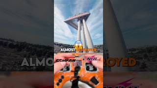 I almost destroyed my Drone 💥🫣 #fpv #fpvdrone #drone #fpvfreestyle #dronecrash