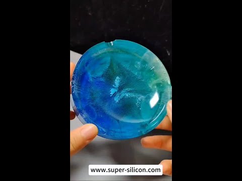 Beautiful epoxy resin ashtray
