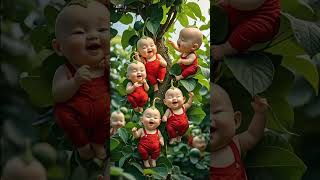 Baby Hanging Like Veggies on a Tree | AI Fun Adventure!
