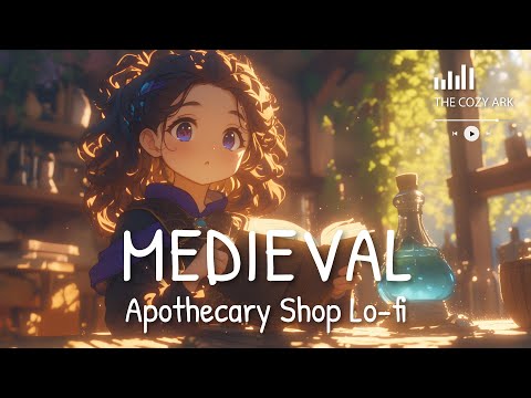 Relaxing Medieval Lo-fi Beats 🔮✨ | Apothecary Lo-fi Music for Calm Focus & Fantasy Study