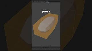 Edge creases saved my life🍌 #blender3d #3dtutorial #blendertutorial