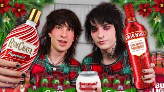 Drinking EVERY Christmas Alcohol