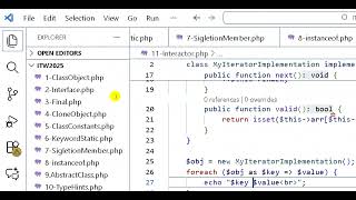 53-PHP Developer: OOP - Implement Iterator interface | Practice