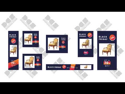 create animated web banner, ads, cover, gif, social media