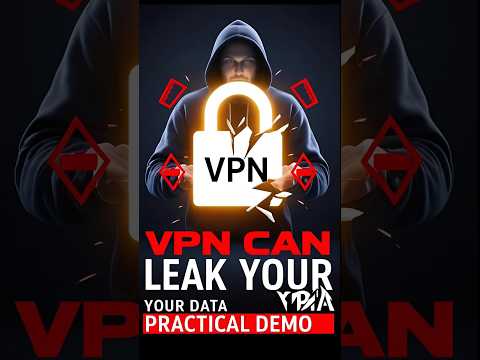 This Is How Hackers Steal Your Data Using VPNs 😱 | Real Demo #onlinesafety #cybersecurity